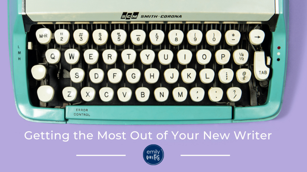 typewriter - how to get the most out of your new writer