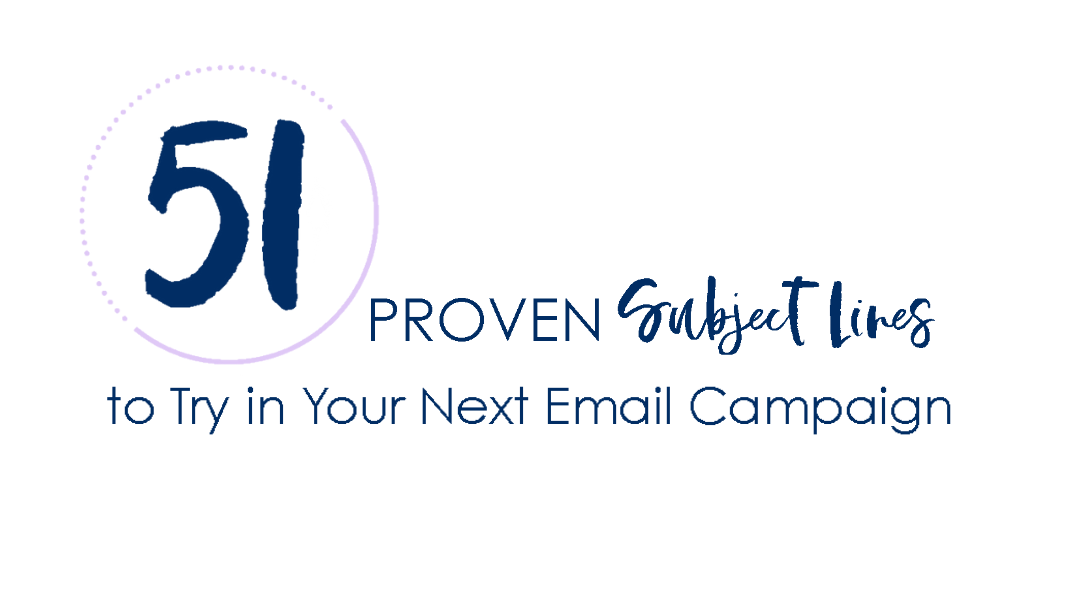 Subject lines still copy