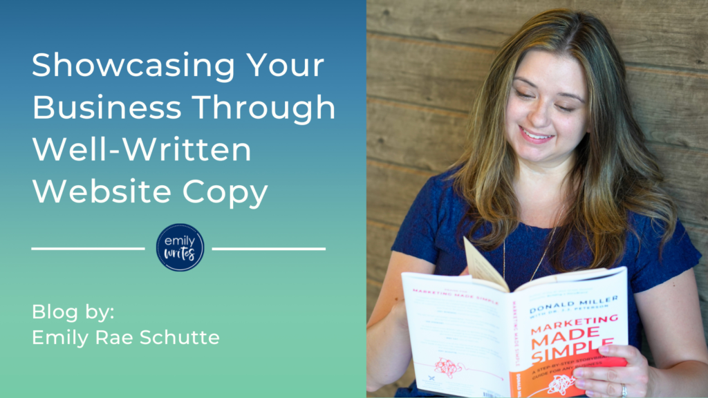 Showcasing Your Business Through Well-Written Website Copy