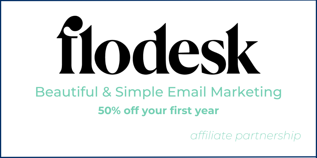 Flodesk - Beautiful & Simple Email Marketing - 50% off your first year