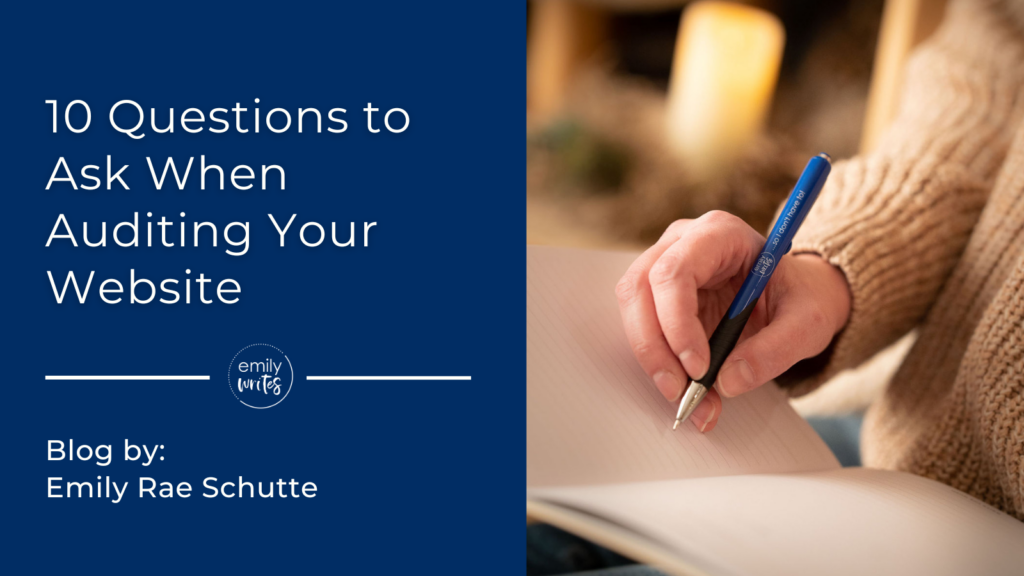 10 Questions to Ask When Auditing Your Website