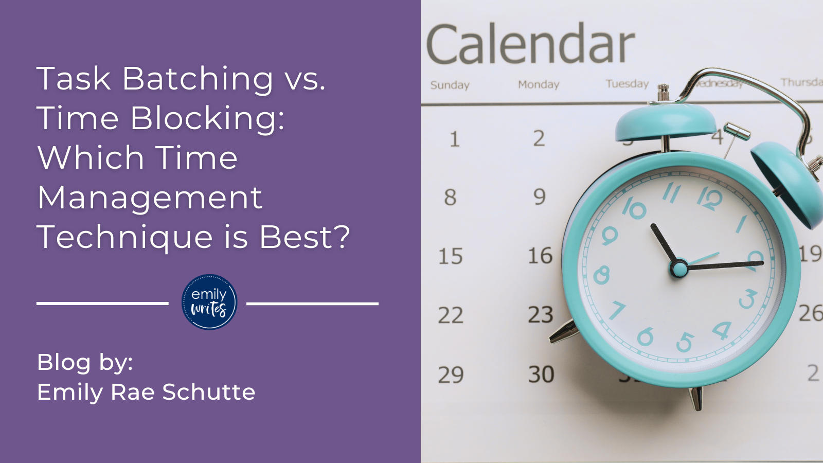 Task Batching vs. Time Blocking: Which Time Management Technique is Best?