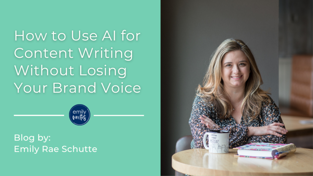 How to Use AI for Content Writing Without Losing Your Brand Voice