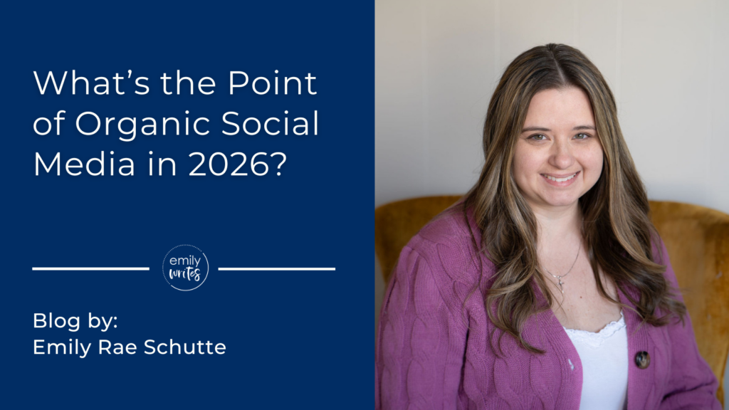 What’s the Point of Organic Social Media in 2026?
